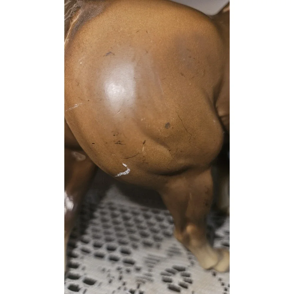 Breyer Horse Commander Five Gaiter #52 Sorrel Vintage Matte Eye Whites